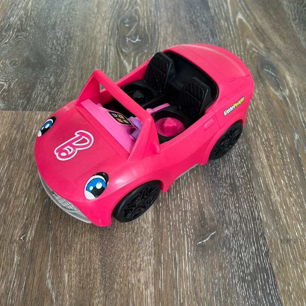 Fisher Price Little People musical Barbie’s car as is. Works